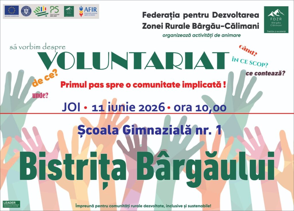 Afiș Bistrița Bârgăului 11 iunie 2026