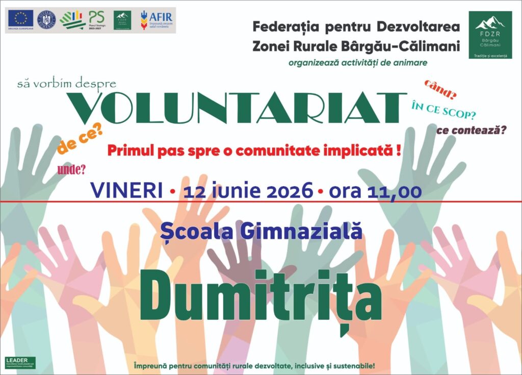 Afiș Dumitrița 12 iunie 2026