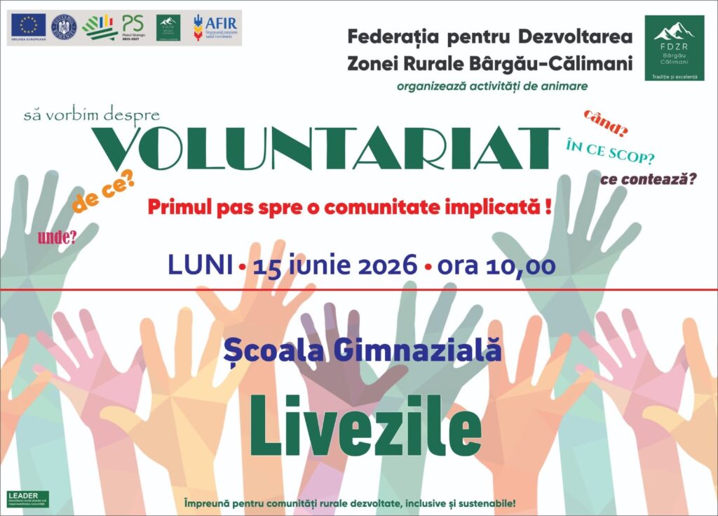 Afiș Livezile 15 iunie 2026