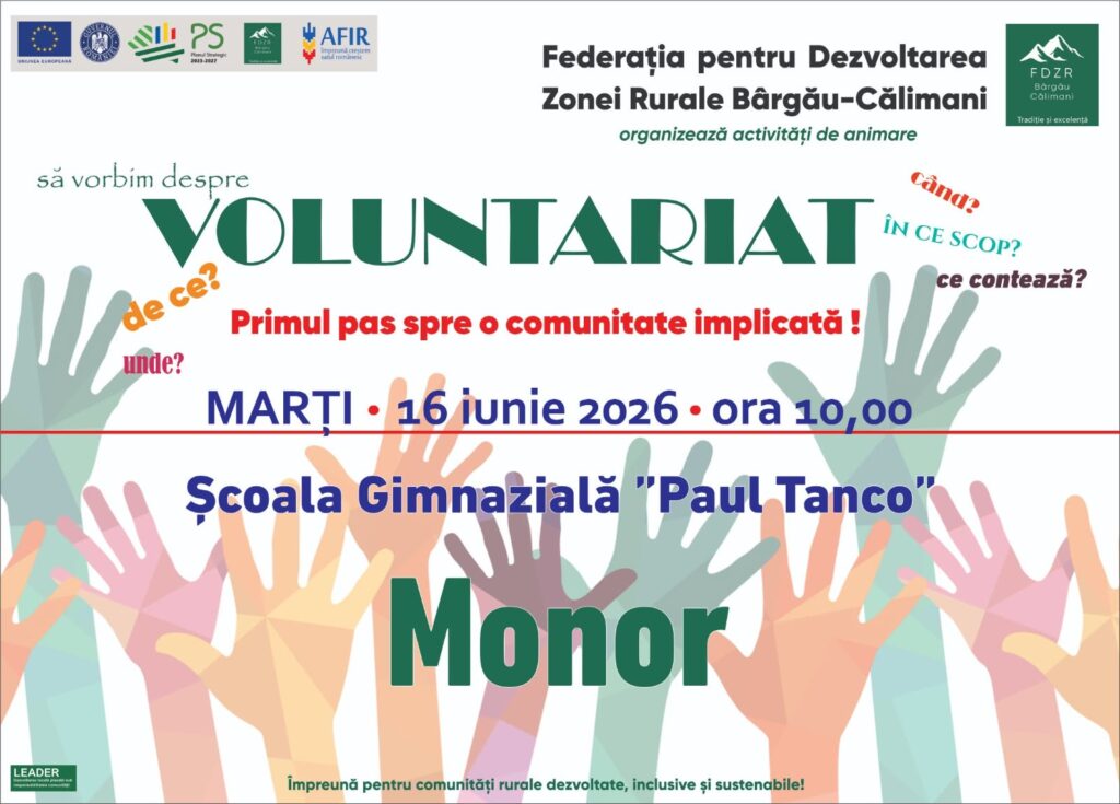 Afiș Monor 16 iunie 2026