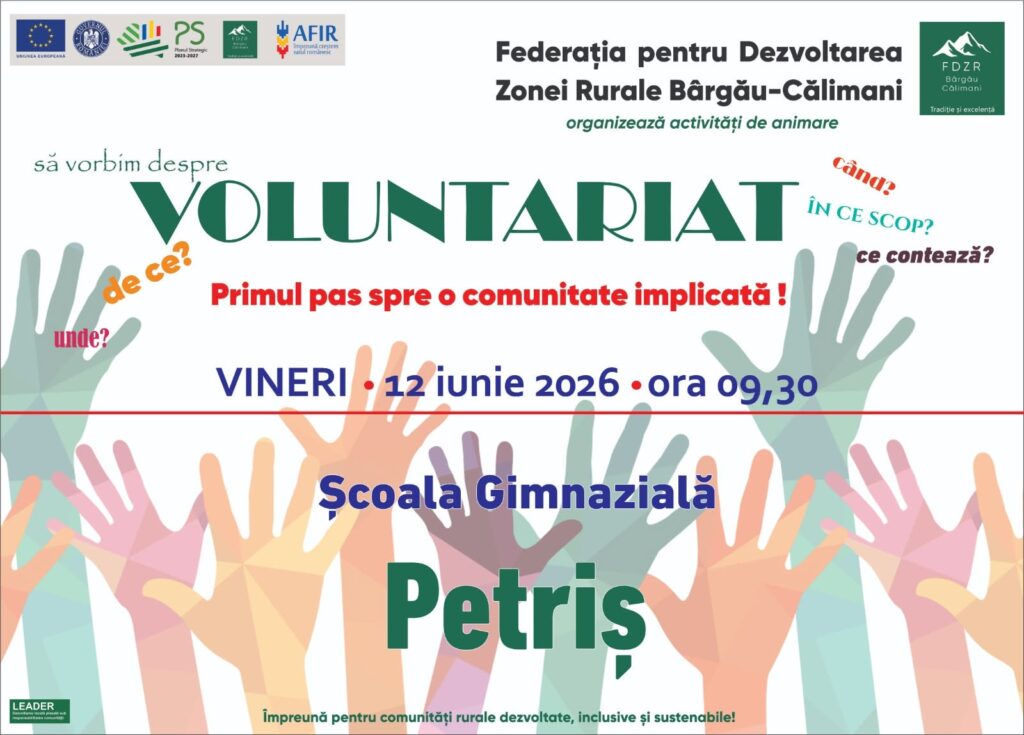 Afiș Petriș 12 iunie 2026